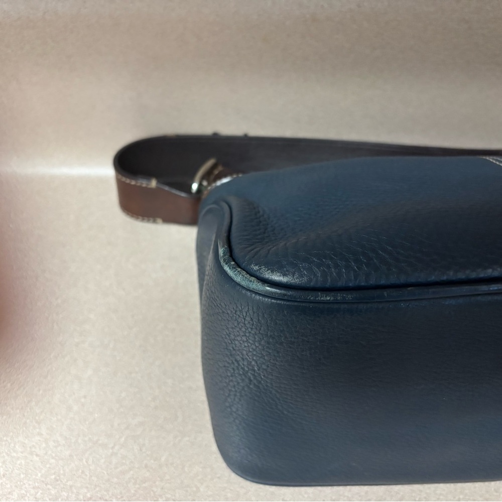 Vintage Dooney & Bourke Navy Shoulder Bag - Picture 7 of 16